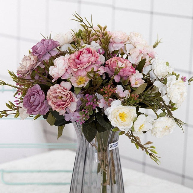Timeless Elegance Vintage Peony Silk Blooms - Elevate Your Décor with Classic Beauty