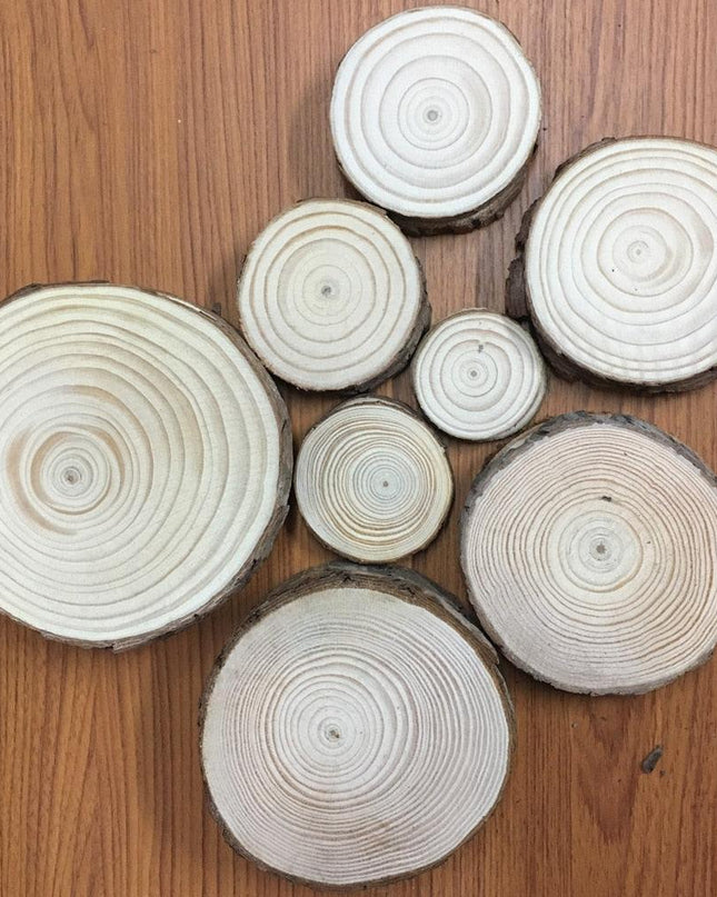 Rustic Elegance: Artisan Handmade Wooden Coasters for Stylish Dining