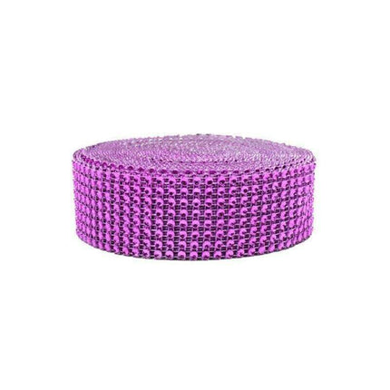 Radiant Rhinestone Mesh Ribbon for Luxurious Crafting Creations