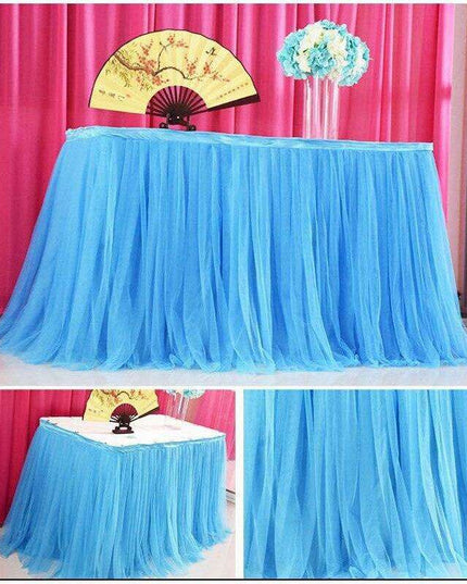 Whimsical Tutu Table Skirt: Add a Touch of Elegance to Your Celebrations