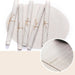 Elegant Bamboo Grain Oval Placemats Set - Stylish Table Protectors