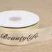 Elegant Letters Ribbon - Premium Quality for Craft Projects, Cake Shops, and More