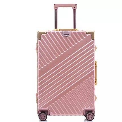 Carrylove 20&quot;24&quot;26&quot;29&quot; Inch Aluminium Frame Suitcase Box Strong Business Trolley Luggage Bag On Wheels-0-Très Elite-Model 1 1-20"-Très Elite