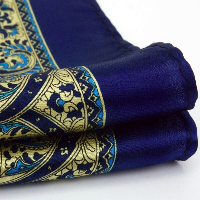 Sophisticated Silk Pocket Square Set in a Luxurious Gift Box
