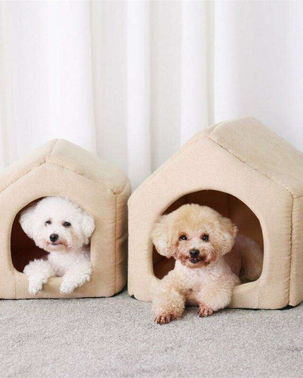 Luxurious 2-in-1 Cozy Pet Retreat for Comfort and Style