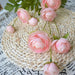 8-Head Peony Silk Flower Wreaths - Elegant Floral Decor for Any Occasion