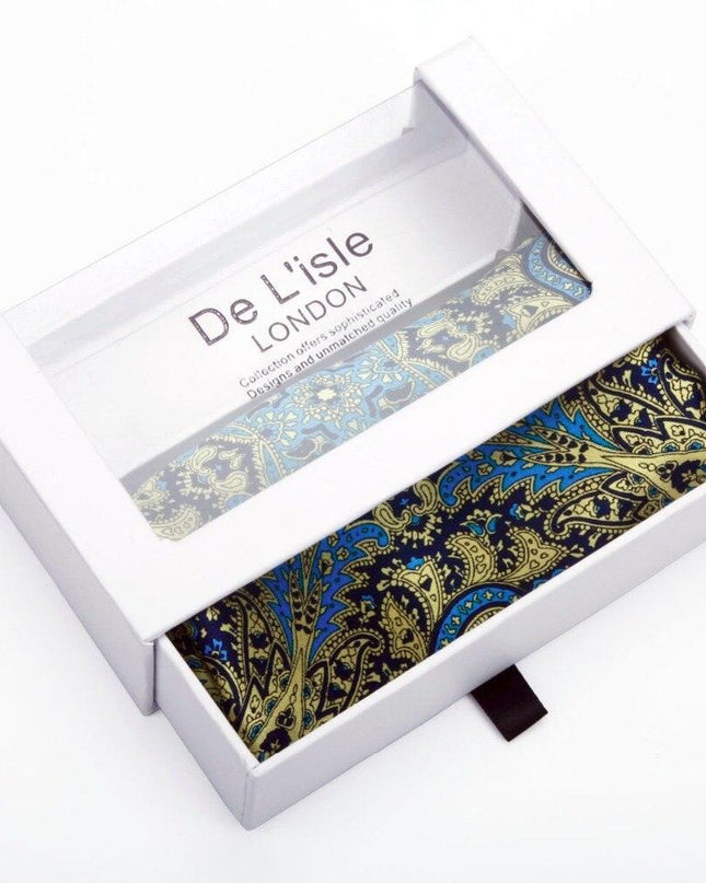 Sophisticated Silk Pocket Square Set in a Luxurious Gift Box