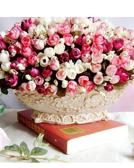 Silk Rose Bud Arrangement: Timeless Beauty for Every Celebration