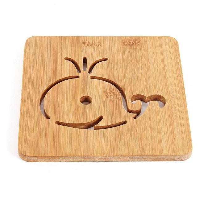 Bamboo Japanese-Style Hot Pot Pad for Dining Table