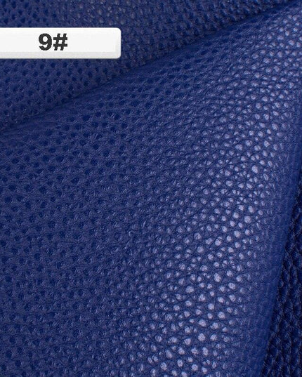 Luxurious Lychee Road Faux Leather Fabric - Premium DIY Sewing Material for Elegance and Style