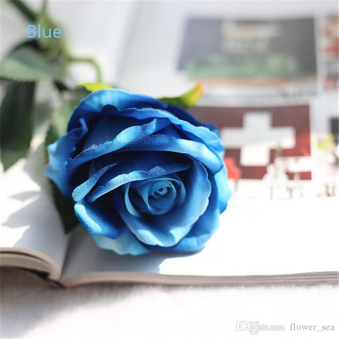 Exquisite Realistic Rose Display - Sophisticated Home Decor Piece
