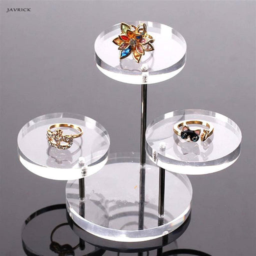 Elegant Acrylic Jewelry Organizer Stand for Necklaces and Bracelets
