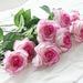 Premium Latex Rose Blossom - Elegant Faux Floral Arrangement for Weddings, Home, and Special Events