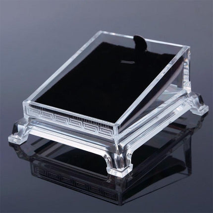 Elegant Acrylic Jewelry and Watch Display Stand for Luxurious Showcasing
