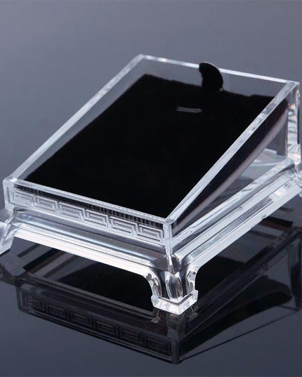 Elegant Acrylic Jewelry and Watch Display Stand for Luxurious Showcasing