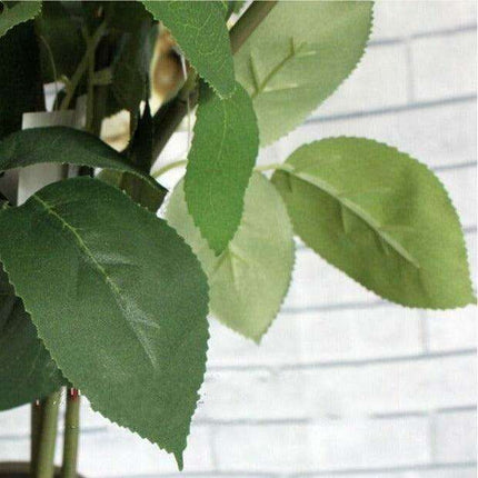 Elegant 24-Piece Real Touch Rose Set - Luxurious 12cm Blooms for Lasting Beauty