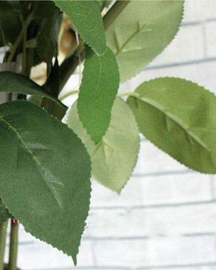 Elegant 24-Piece Real Touch Rose Set - Luxurious 12cm Blooms for Lasting Beauty