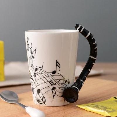 Guitar Harmony Mug - Sip Your Favorite Tunes ☕️🎶