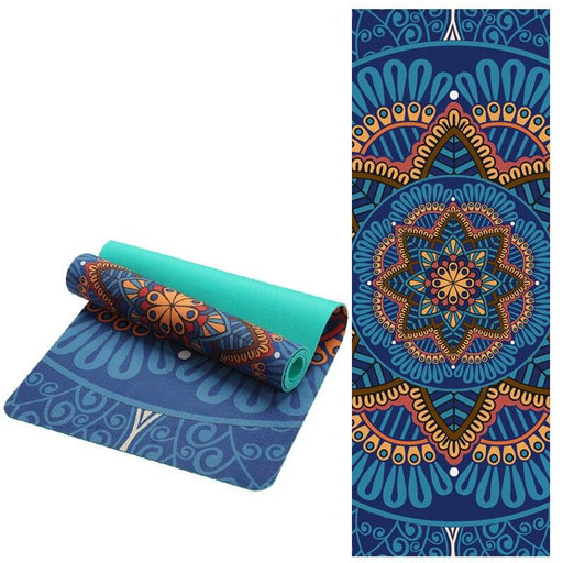 Mermaid Bliss Personalized Yoga Mat - Luxe Customization for a Tranquil Practice