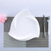 Opulent White Porcelain Whirlwind Serving Dish Set