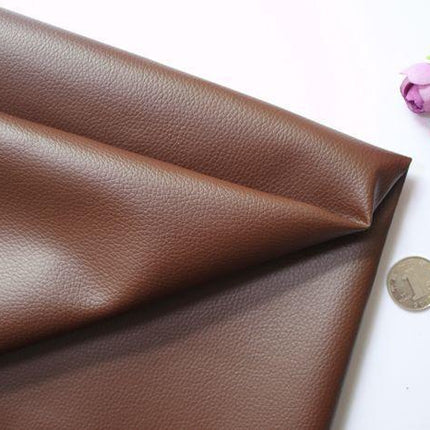 Elegant Litchi Textured PU Leather for Artisan Creations