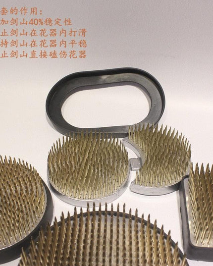 Japanese Ikebana Kenzan Masterpiece Floral Arrangement Kit - Unleash Your Inner Artist