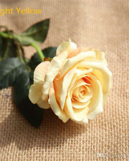 Exquisite Realistic Rose Display - Sophisticated Home Decor Piece