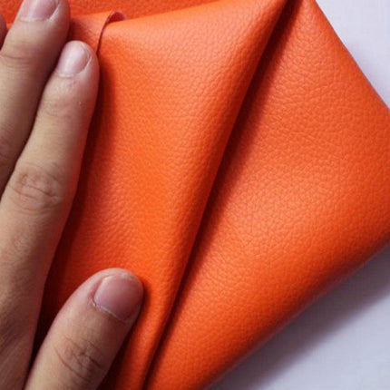 Elegant Litchi Textured PU Leather for Artisan Creations