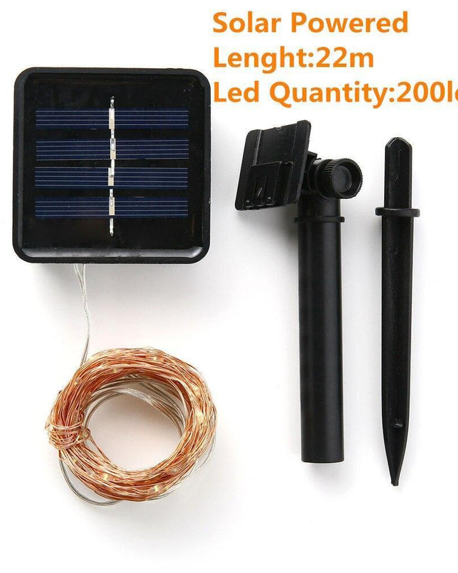 Solar-Powered Enchanted Fairy Lights - Transform Your Outdoor Space into a Magical Retreat