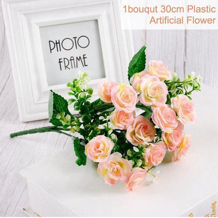 Eternal Charm Silk Rose Bouquet: An Everlasting Touch of Beauty