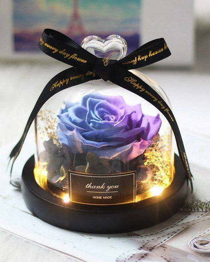 Eternal Romance Rose Glass Dome: A Timeless Symbol of Love and Grace
