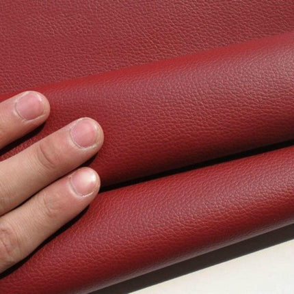Elegant Litchi Textured PU Leather for Artisan Creations