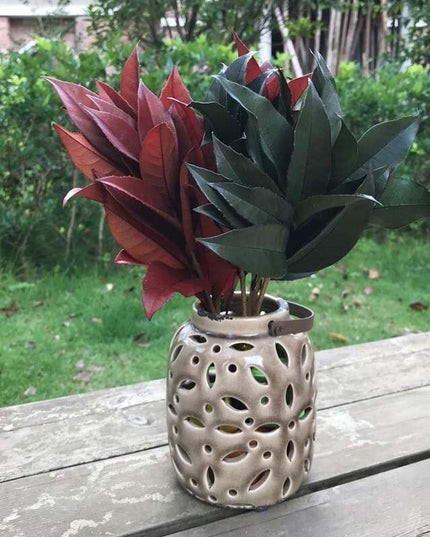 Timeless Osmanthus Leaf Collection - 5-Piece Preserved Set - Elegant Touch for Floral Creations