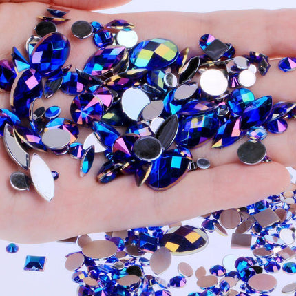 Glittering 300-Piece Rhinestone Gem Collection: Your Ultimate Crafting Companion