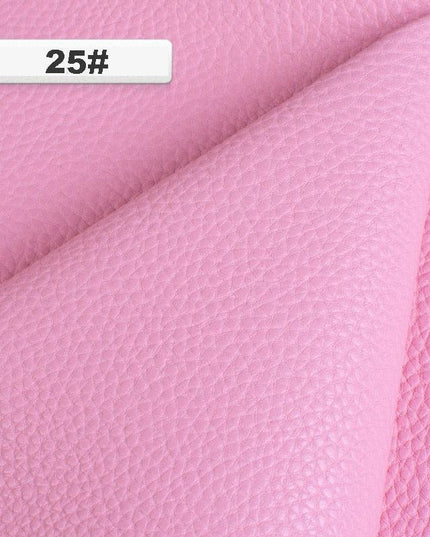 Luxurious Lychee Road Faux Leather Fabric - Premium DIY Sewing Material for Elegance and Style