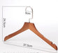 Premium Solid Wood Hangers Bundle - 10 Piece Set