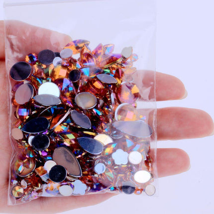 Glittering 300-Piece Rhinestone Gem Collection: Your Ultimate Crafting Companion