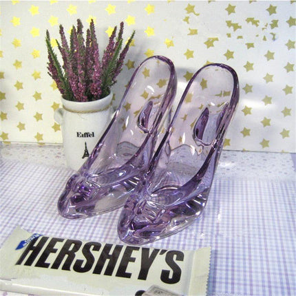 Cinderella Enchanted Crystal High Heel Wedding Keepsake