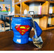 Marvelous Superhero Ceramic Mugs with Spoon - Elevate Your Coffee Experience with Iconic Heroes!