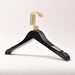 Customizable Solid Wood Clothes Hanger Set - Pack of 10