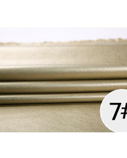 Luxurious Pearlescent Black/Gray Faux Leather - Premium Material for Creative Crafting