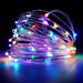 Enchanted Solar-Powered Outdoor LED String Lights for a Magical Outdoor Setting