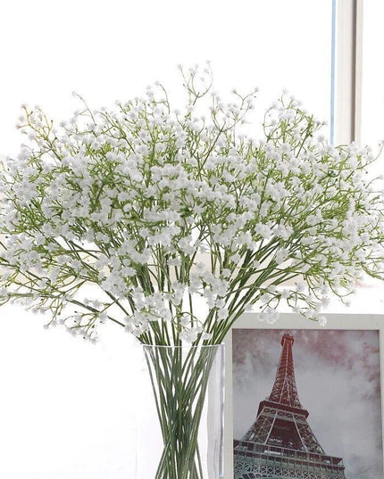 Delicate Artificial Gypsophila Stem Bouquet for Elegant Décor