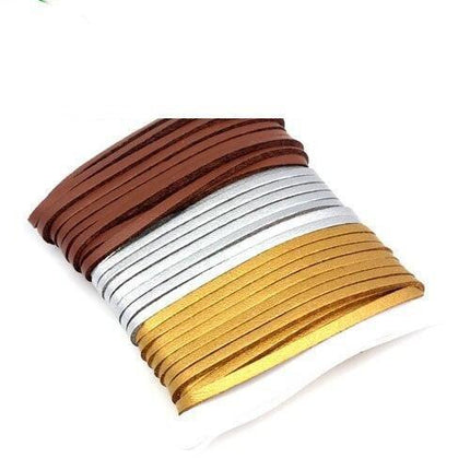 Deluxe Faux Suede Leather Cord Craft Kit for Beautiful DIY Jewelry Creations