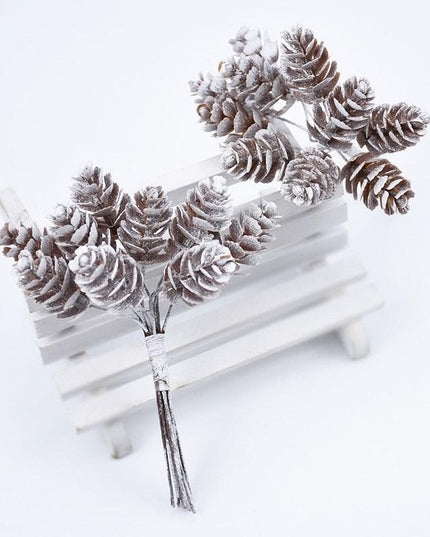 Versatile 10-Piece Realistic Pine Cone and Botanical Decoration Set for Every Occasion