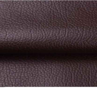 Elegant Sofa Transformation: Self-Adhesive Faux Leather with Realistic Texture