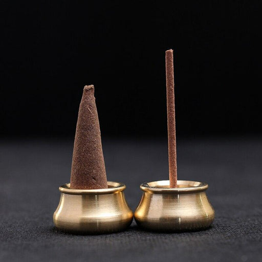 Brass Incense Burner: Sophisticated Aromatherapy Essential for Calm Atmosphere