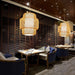 Organic Elegance: Artisan Handwoven Bamboo Rattan Pendant Light