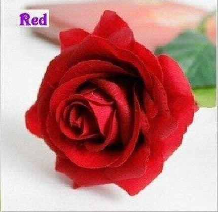 Stunning 50-Piece Realistic Faux Rose Bouquet - Perfect for Home & Wedding Decor