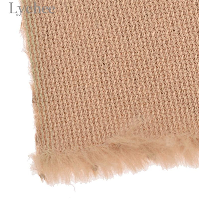 Golden Glitter Rabbit Fur Fabric - Luxe DIY Crafting Essential